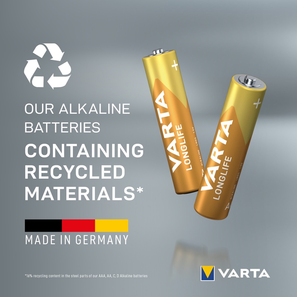 VARTA LONGLIFE  AAA BLI 16 (12+4)