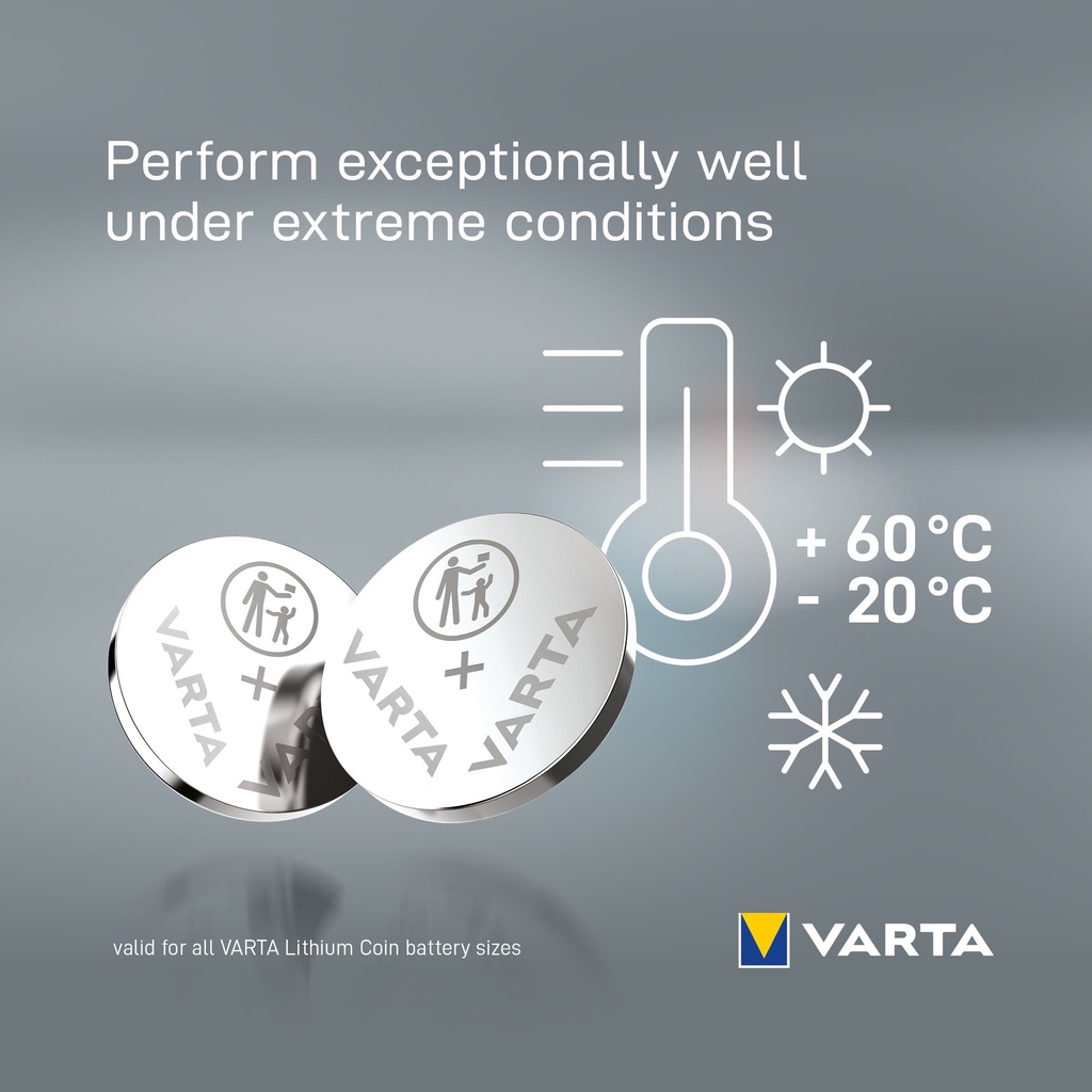 VARTA ENERGY LITHIUM Coin CR2032 BLI 2