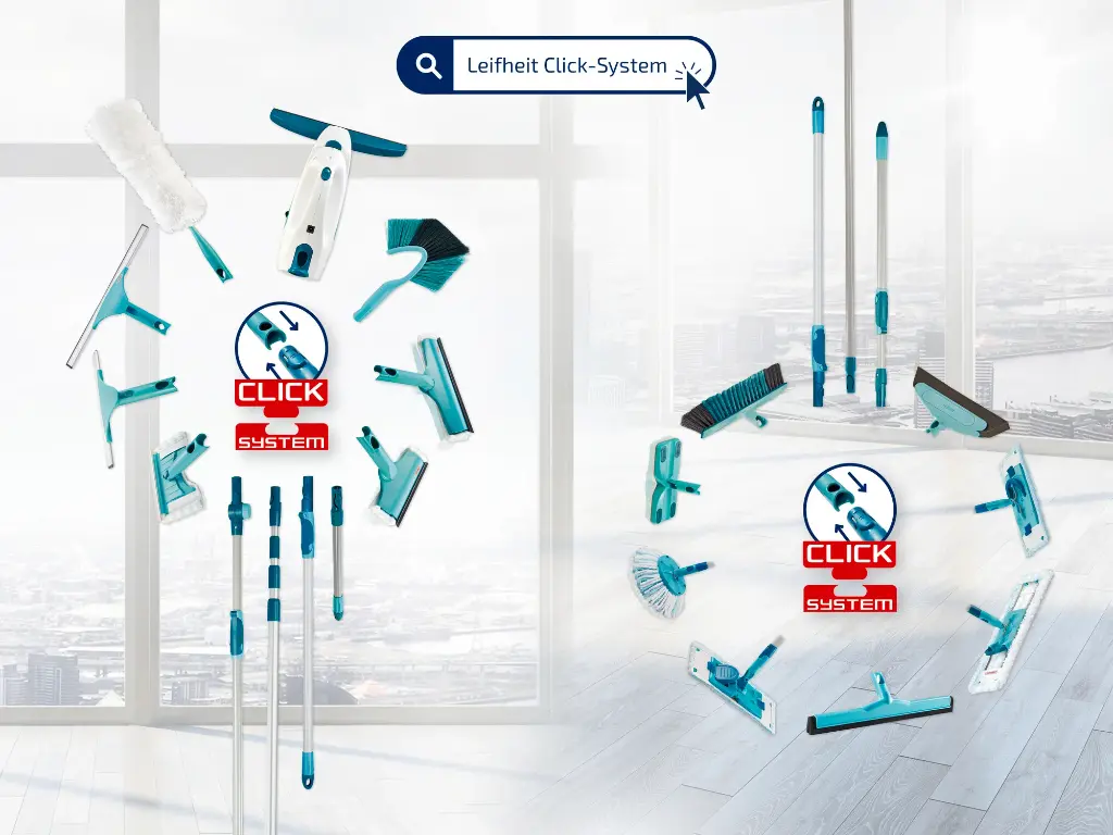 Foam Broom Click System