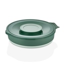 2IN1 COLLAPSIBLE MIXER BOWL W LID - GREEN