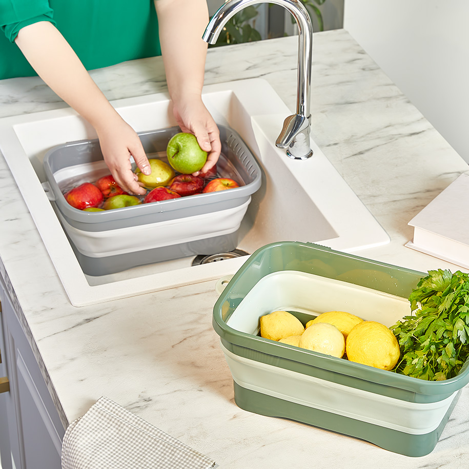 COLLAPSIBLE TUB NO.2 - GREY