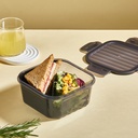 QUICK AIRTIGHT SAVER BOX WITH 2 COMPARTMENTS 1400 ML