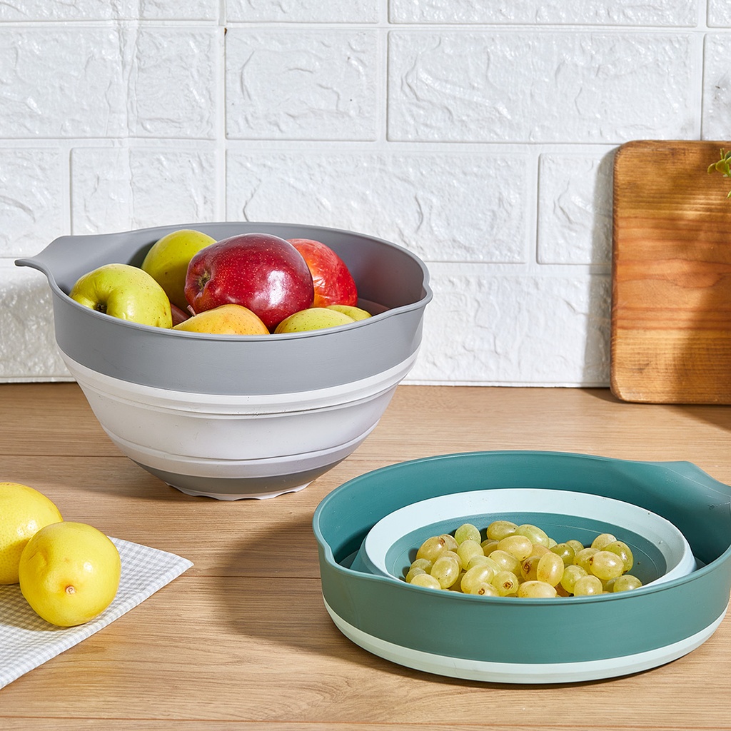 COLLAPSIBLE MIXER BOWL - GREY