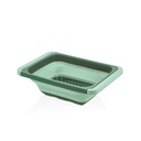 RECTANGULAR COLLAPSIBLE STRAINER- GREEN