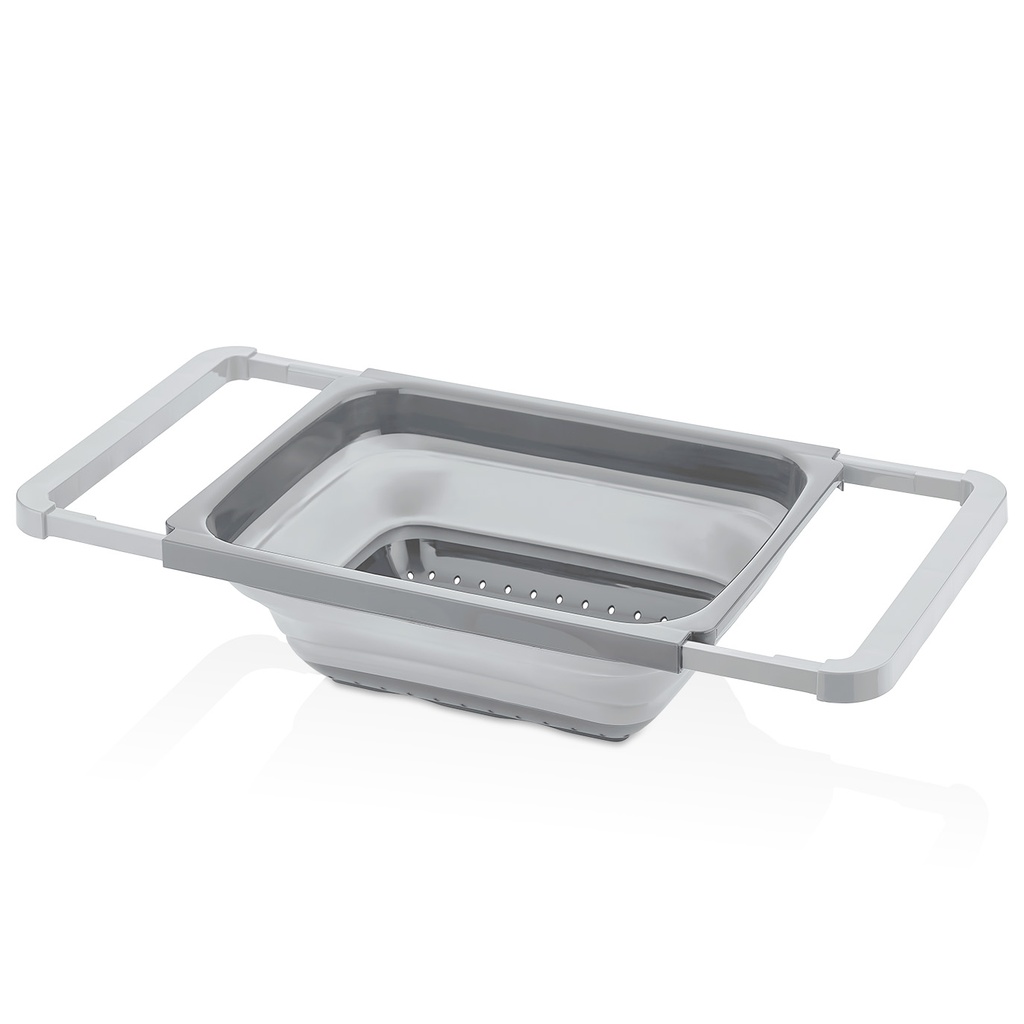 RECTANGULAR COLLAPSIBLE STRAINER- GREY