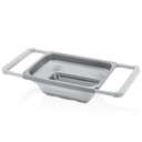 RECTANGULAR COLLAPSIBLE STRAINER- GREY
