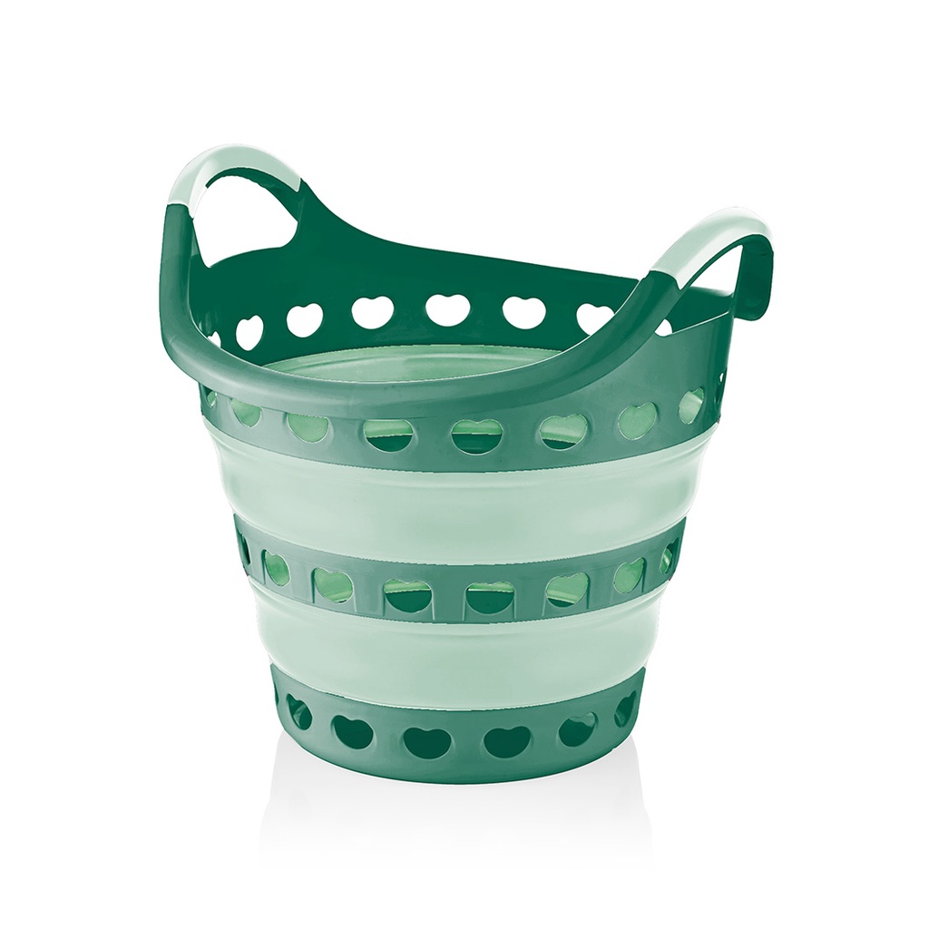 COLLAPSIBLE BASKET - GREEN