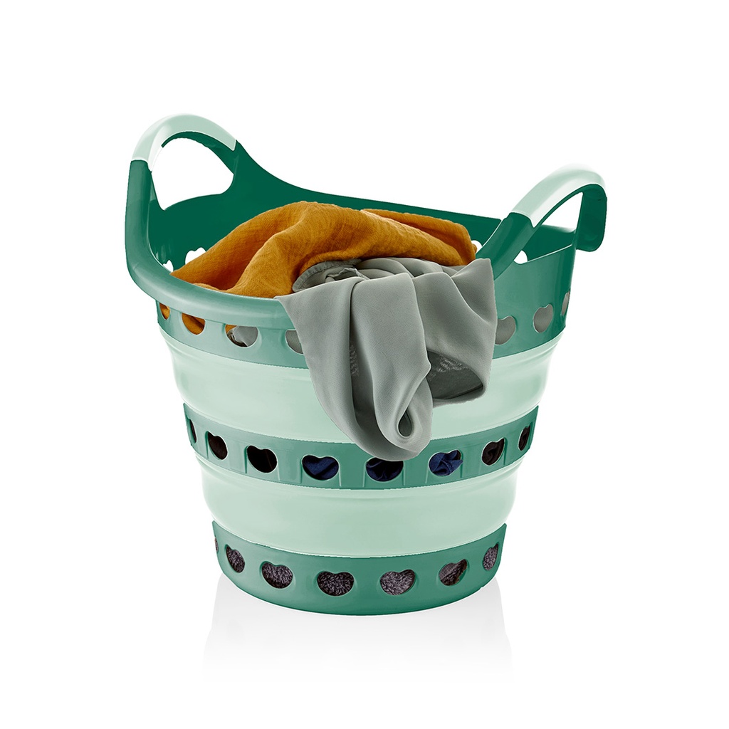 COLLAPSIBLE BASKET - GREEN