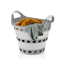 COLLAPSIBLE BASKET - GRAY