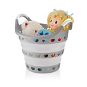 COLLAPSIBLE BASKET - GRAY