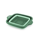 COLLAPSIBLE SQUARE STRAINER - GREEN