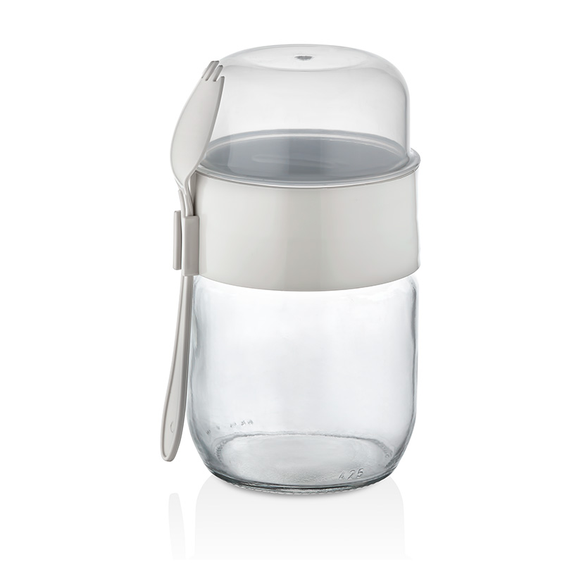 TASTIFY TO GO CONTAINER 425 ML + 200ML GLASS