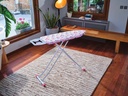 Cycle Home Ironing Board -Metal Color Silver -Mix Blue- 38x95cm