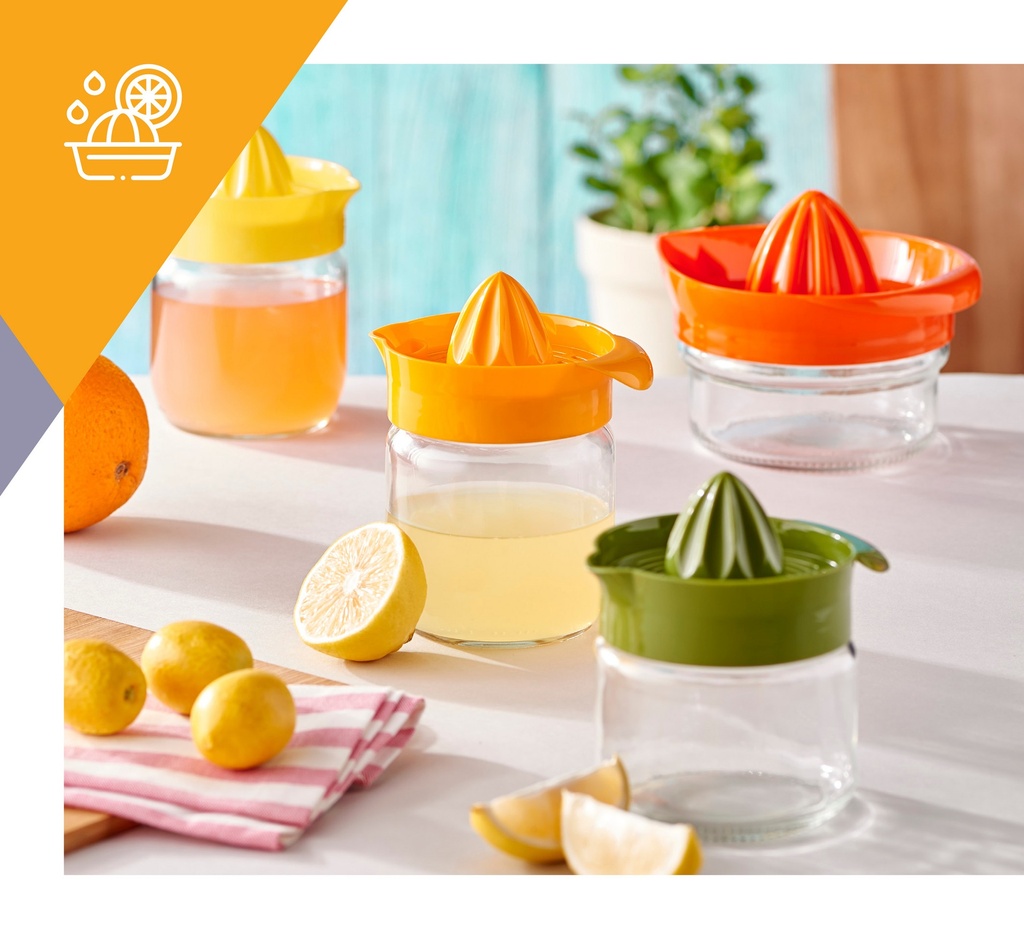 FRESIA LEMON JUICER PATTERNED 425 CC - YELLOW