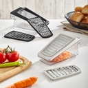 Prizma Double Bladed Grater With Container