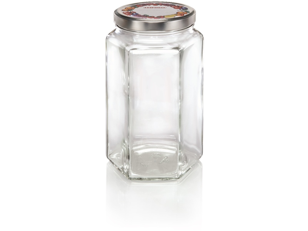 Hexagonal Jar 1700 Ml