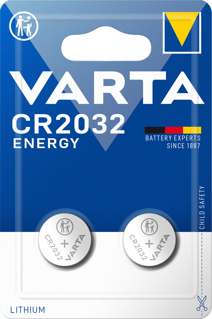 VARTA ENERGY LITHIUM Coin CR2032 BLI 2