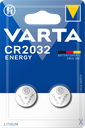VARTA ENERGY LITHIUM Coin CR2032 BLI 2