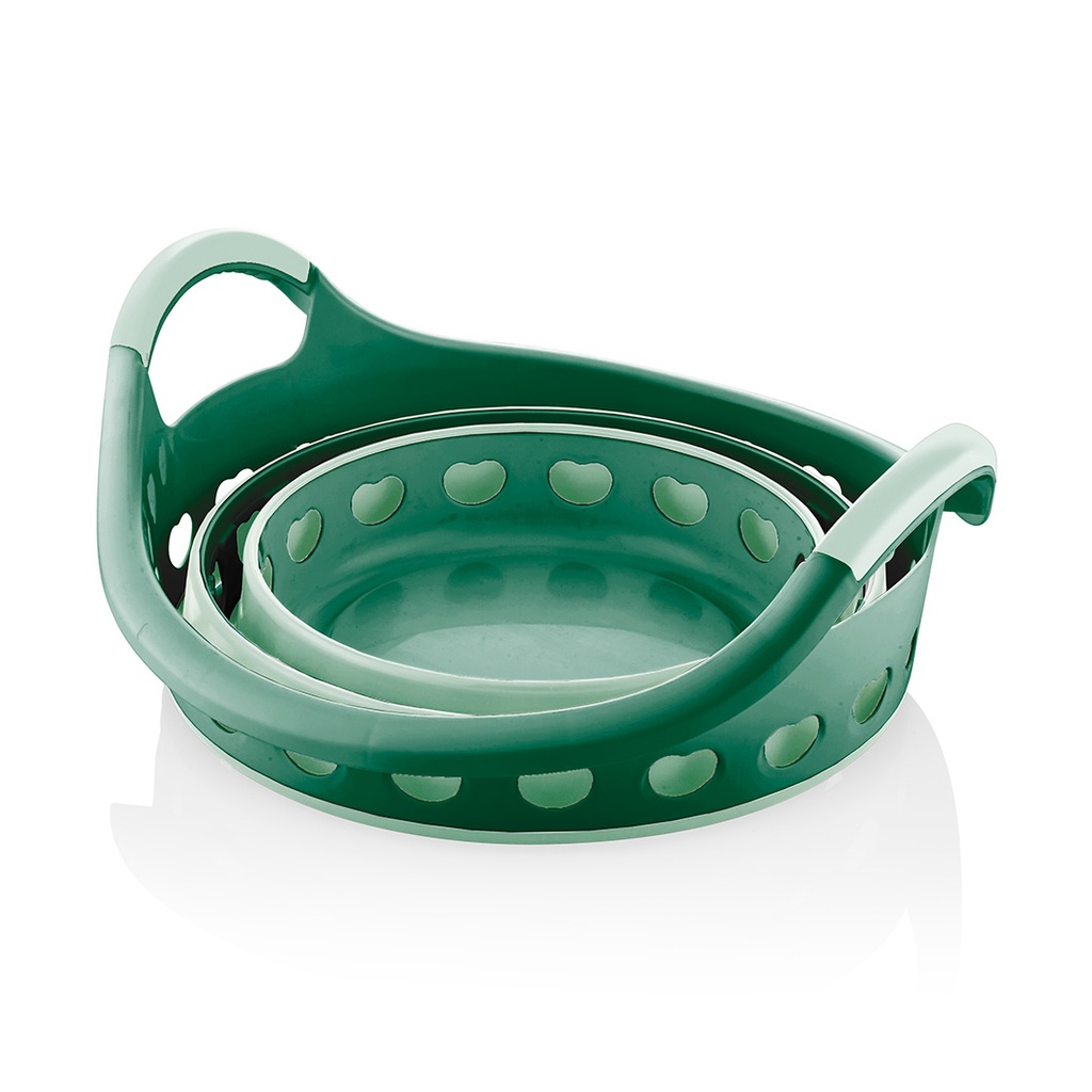 COLLAPSIBLE BASKET - GREEN
