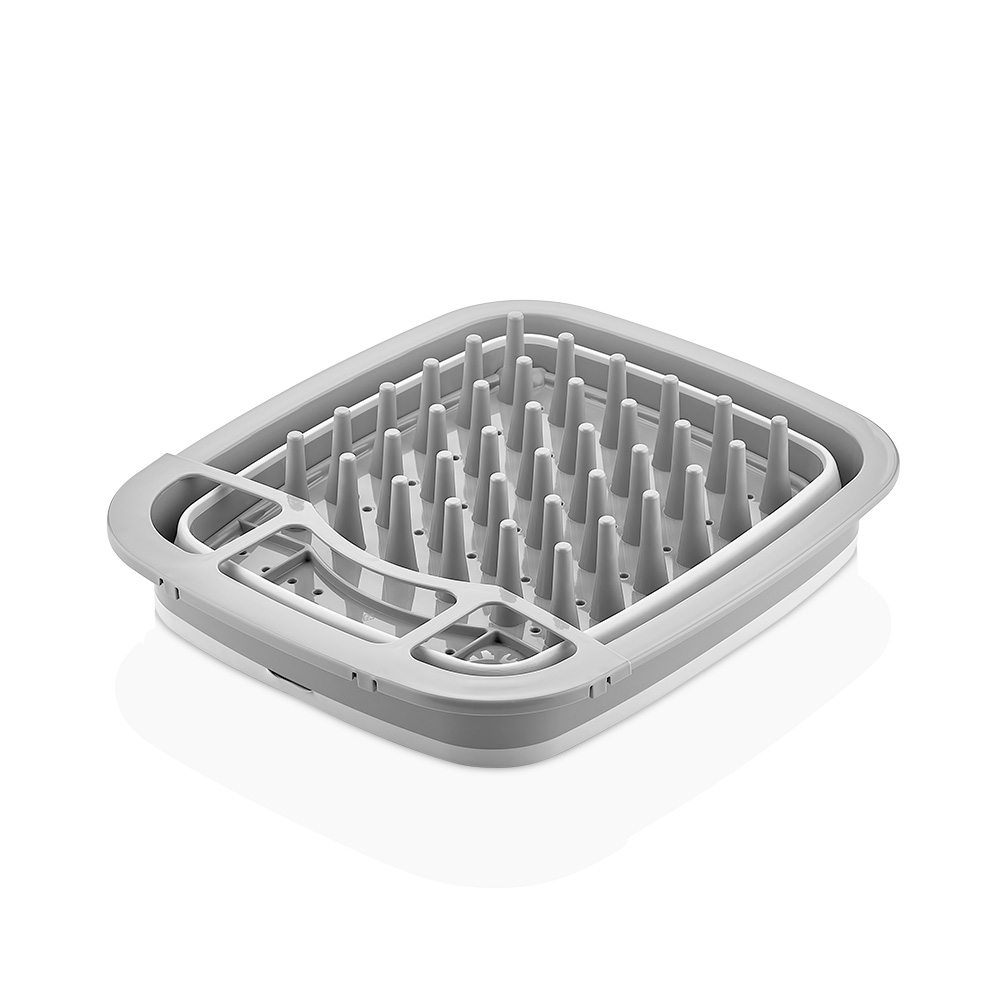 حوض متعدد الأغراض قابل للطي - رمادي