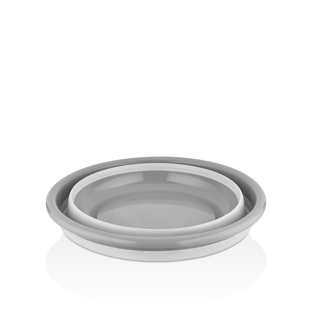 Collapsible Washing Tub No.2-Grey