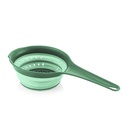 STALKED COLLAPSIBLE STRAINER - GREEN