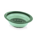 CIRCULAR COLLAPSIBLE STRAINER - GREEN, 3L