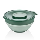 2IN1 COLLAPSIBLE MIXER BOWL W LID - GREEN