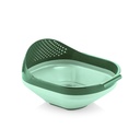 COLLAPSIBLE RICE STRAINER - GREEN