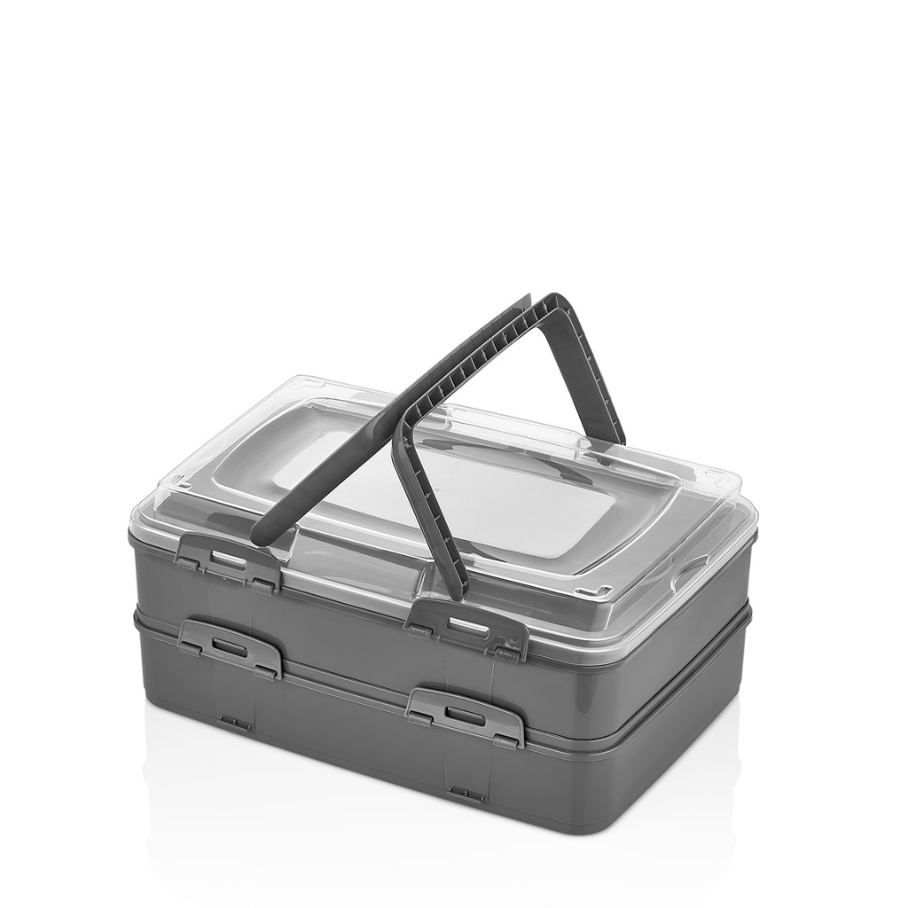 Takeaway Dublex Carrying Box-Black