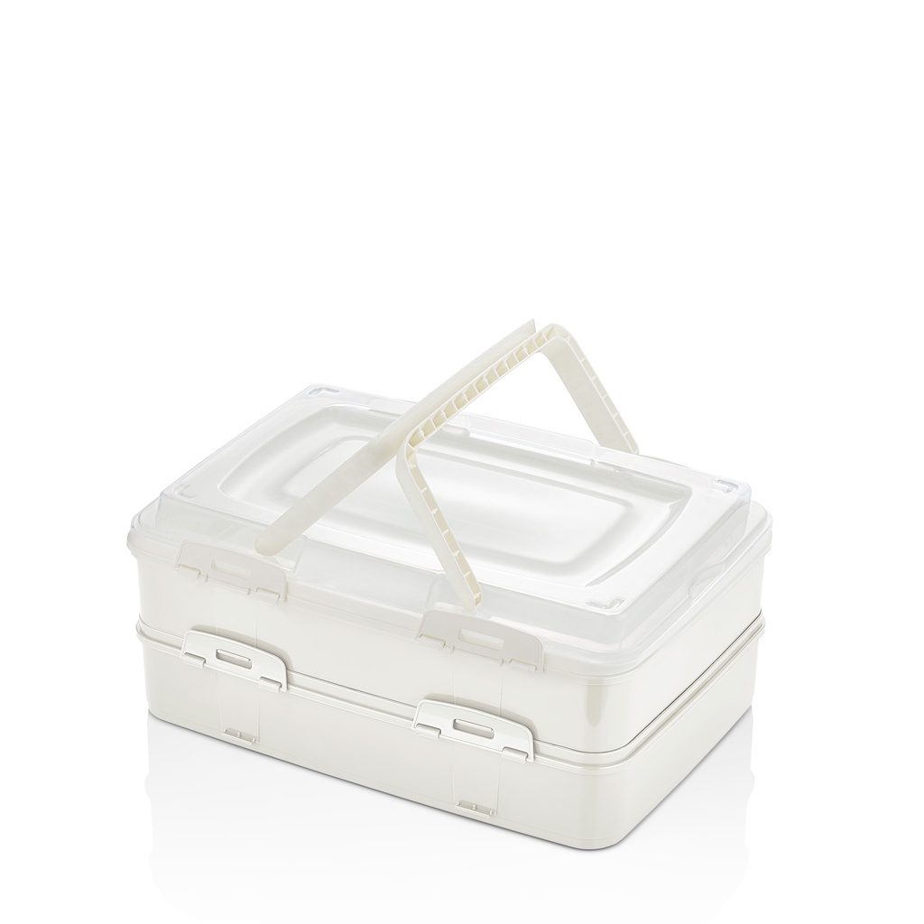 Takeaway Dublex Carrying Box-White