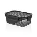 QUICK AIRTIGHT SAVER BOX WITH 2 COMPARTMENTS 1000 ML