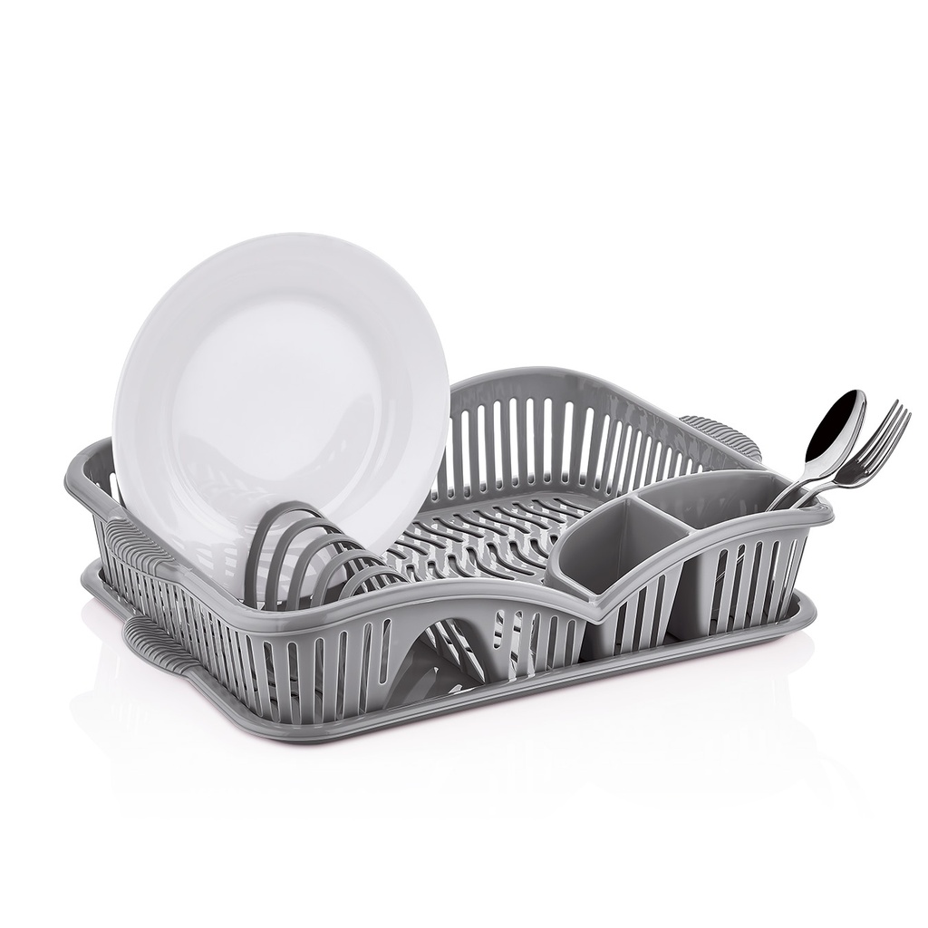 Elegance Dish Drainer - GREY 45.5X32X9.5 CM
