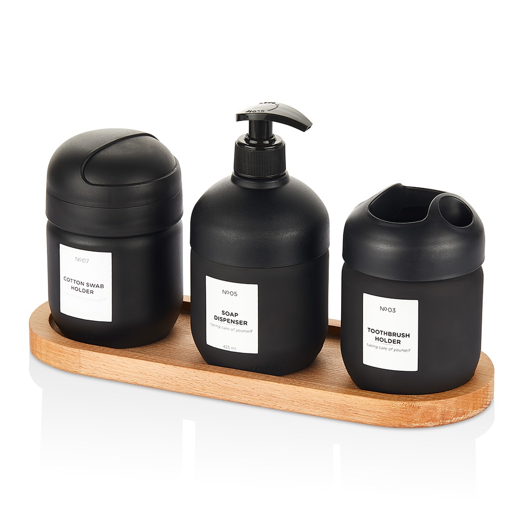 COOL BATHROOM SET NO.3 GLASS