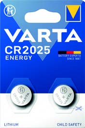 بطارية فارتا كوين الليثيوم 2حبة CR2025  