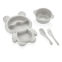 Baby Led Weaning SET - Grey 28 x 17 x 3 cm