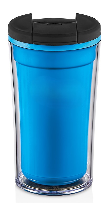كوب سفر 350 مل - ازرق