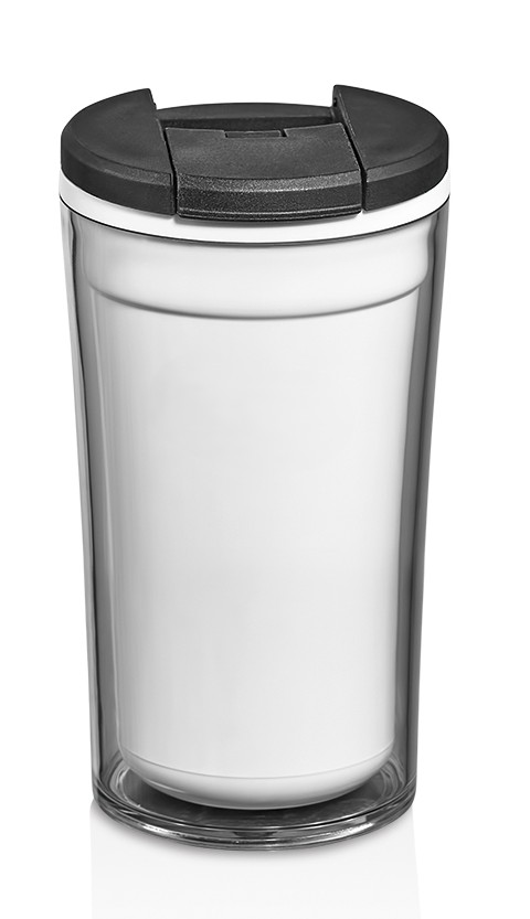 350 ML TRAVEL MUG - WHİTE