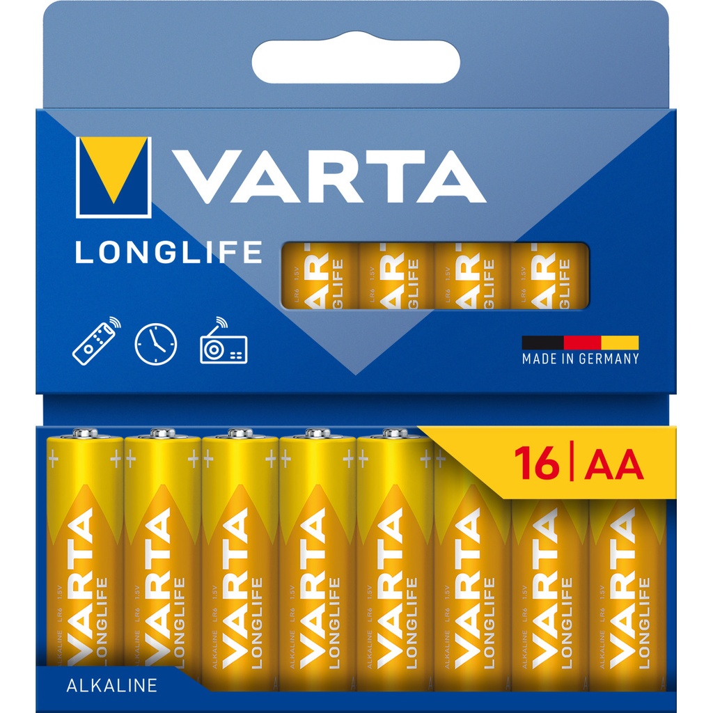 VARTA LONGLIFE AA PACK16
