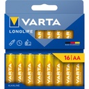 بطارية فارتا  16باك  LONGLIFE  AA 