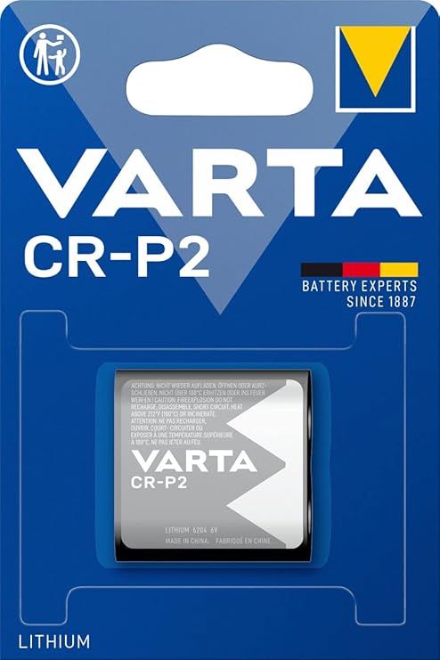 VARTA LITHIUM Cylindrical CR-P2 BLI 1