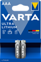 Varta Ultra Lithium AAA Blister 2 Pieces Battery